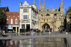 Water Fountains in Cathedral square