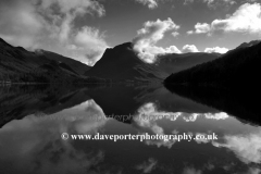 Fleetwith Pike reflected in Buttermere; Lake District