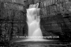 High Force Waterfall river Tees, Durham