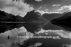 Fleetwith Pike fell, reflected in Buttermere