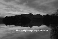 Cat Bells Fell reflected in Derwentwater