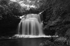 Cauldron Falls, West Burton village, Wensleydale