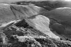 Sharp Edge on Blencathra Mountain, Lake District