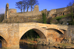 The ruins of Barnard Castle