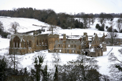 The ruins of Egglestone Abbey, near Barnard Castle