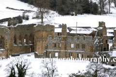 The ruins of Egglestone Abbey, near Barnard Castle