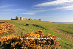 The ruins of Dunstanburgh Castle