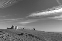 The ruins of Dunstanburgh Castle