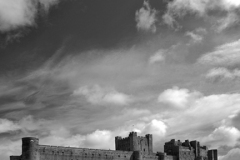 Battlements of Bamburgh Castle