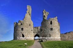 Entrance towers to Dunstanburgh Castle