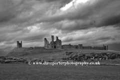 The ruins of Dunstanburgh Castle