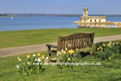 Spring day, Normanton church, Rutland Water