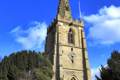 All Saints church, market town of Oakham