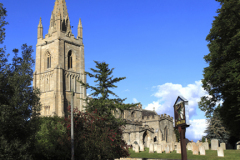 St Peters church, Empingham village