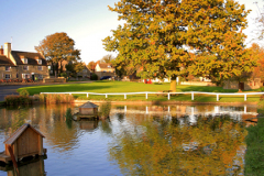 Autumn, Barrowden village pond