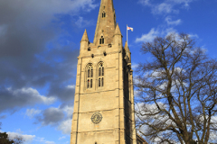 All Saints church, town of Oakham