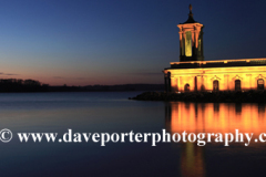 Normanton church at night, Rutland Water