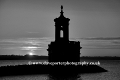 Normanton church at night, Rutland Water