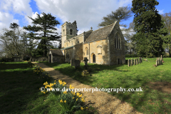 Spring, St Martins church, Lyndon village