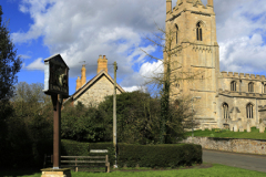 St Peters church, Empingham village