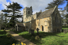 Spring, St Martins church, Lyndon village