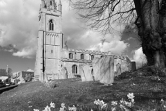 Spring, St Peters church, Empingham village