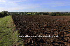 Summer view over fields near Ketton village