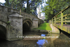 River Chater stone bridge,Ketton village