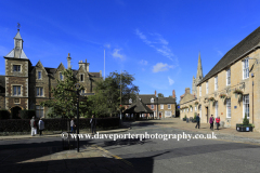 The Wooden Buttercross and Post office, Oakham