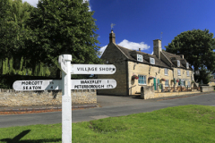 Summer, village green at Barrowden village