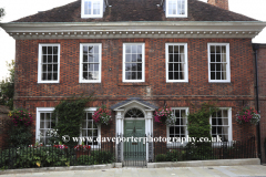 Exterior of the Minster House, Winchester City