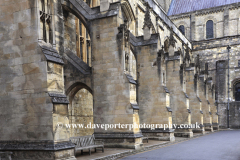 Summer view over Winchester Cathedral