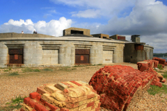 The exterior of Hurst Castle, Hurst Spit