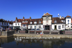 People at Lymington Harbour