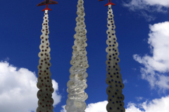 The Red Arrows memorial in Bournemouth