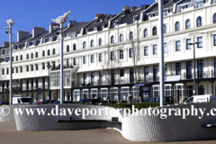 The ornate promenade at Dover