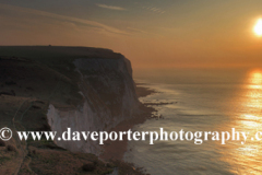 Sunrise over the White Cliffs of Dover