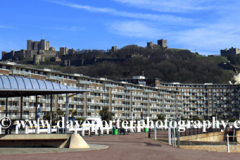 The ornate promenade of Dover town