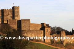 Summer view of Dover Castle