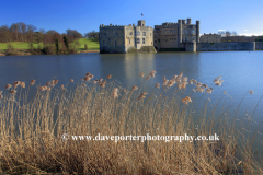 The lake at Leeds Castle