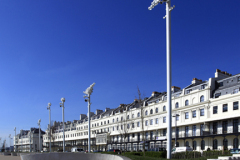 The ornate promenade, Dover town