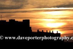 Sunset Landscape over Dover Castle