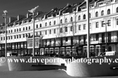 The ornate promenade at Dover