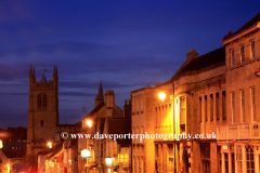 Stamford Town at night