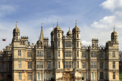 West elevation of Burghley House