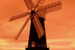 Sibsey Trader windmill, Sibsey village