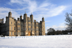 Snow Burghley House stately house