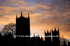 Sunset over Lincoln Cathedral