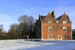 Winter snow, the Red Hall, Bourne Town