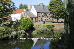 Summer, river Welland, Spalding town